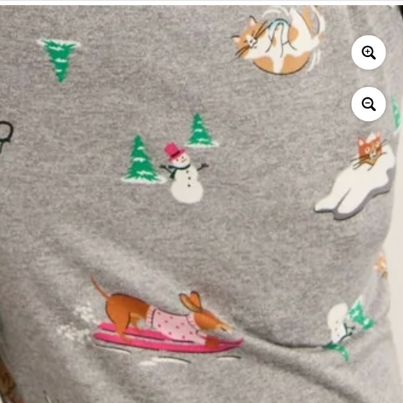 Joyspun Women’s Plus “Oh What Fun” Multi Colored 2 PC Pajama Set Size 3X NWT - Picture 9 of 10